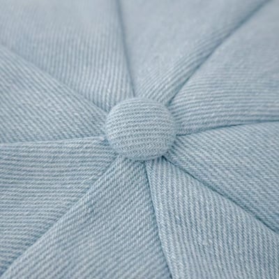 韓國UNI復古丹寧牛仔大帽沿報童帽8