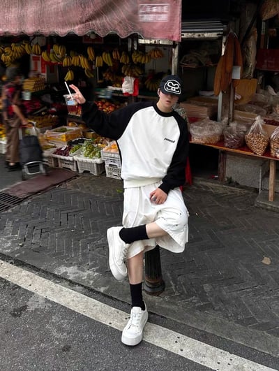 韓國 VBIN 熊貓翹鼻寬楦板鞋 (最大46號)5