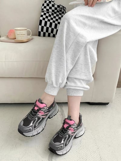 正韓NAA拚色厚底老爹鞋6