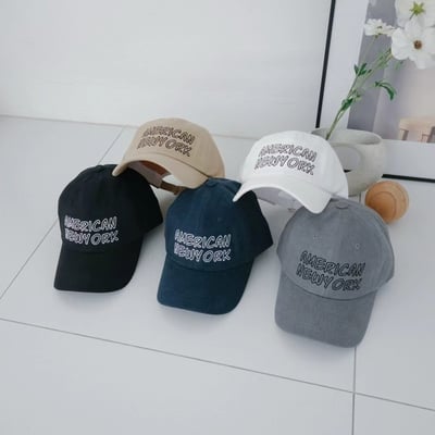 韓國UNI  NY鏤空字母刺繡棒球帽3