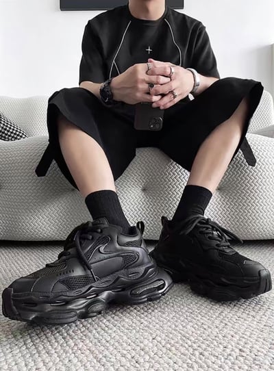 韓國 VBIN 六公分風浪氣墊老鞋6