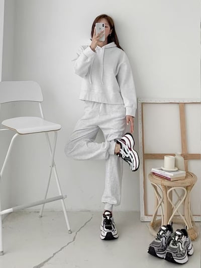 韓國 NAA 人氣六公分沙奇羊皮增高女老爹鞋5