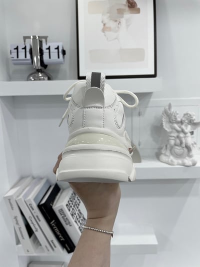 韓國 JM 六公分真皮運動女款老爹鞋5