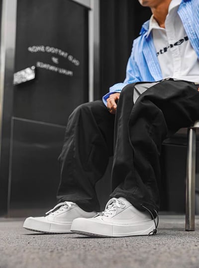 韓國 VBIN 熊貓翹鼻寬楦板鞋 (最大46號)6