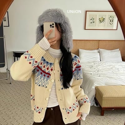 正韓UNI可愛絨毛飛行帽8