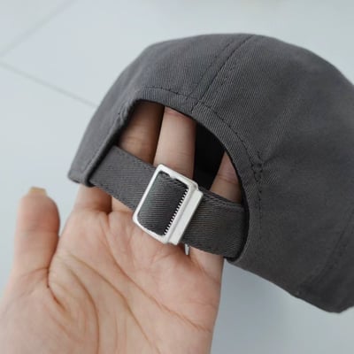 韓國UNI復古褶皺扣環式鴨舌帽9