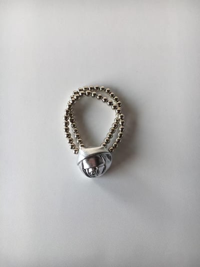 韓國NYU 法式冷豔古典玫瑰串珠髮繩8