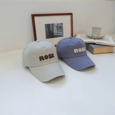 韓國UNI超人氣 ROSE 餅乾棒球帽6