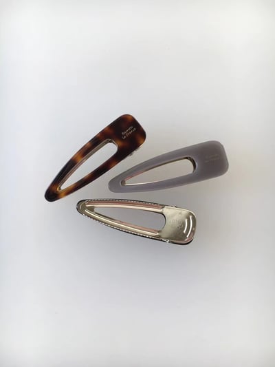 韓國NYU 韓國經典熱銷鏤空三角夾4