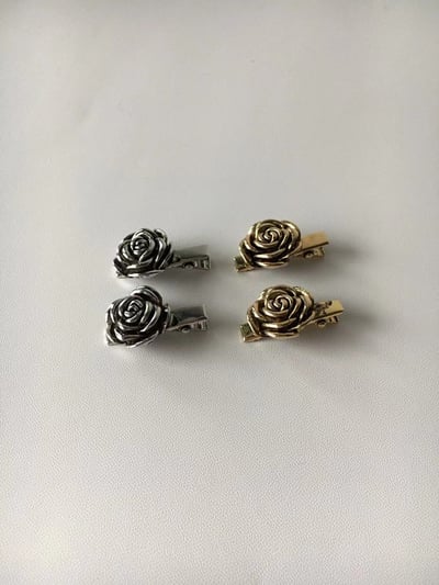 韓國NYU 歐洲法式復古玫瑰髮夾4