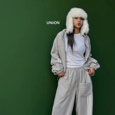 正韓UNI可愛絨毛飛行帽1