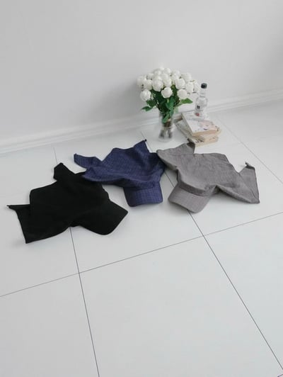 韓國 UNI GD權志龍格紋透氣頭巾帽子4