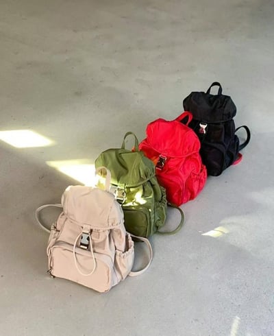 韓國TRO 日常休閒牛津尼龍後背包2