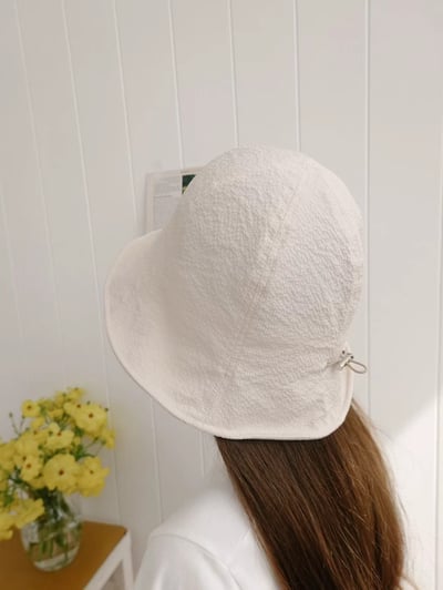 韓國 UNI 雲邊抽繩防曬盆帽夫帽5