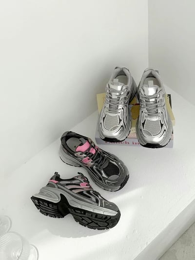 正韓NAA拚色厚底老爹鞋2