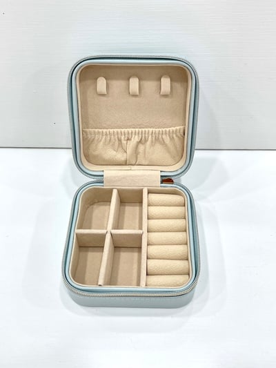 JS 皮面方形飾品收納盒4