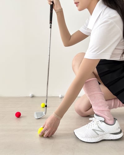 韓國 LEG 高爾夫防曬高彈力袖套2