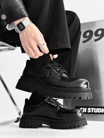 韓國 VBIN  經典正裝斷層德比鞋2