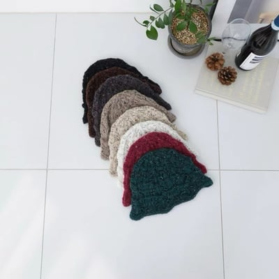 韓國UNI法式復古鈴鐺繡花鐘型帽8