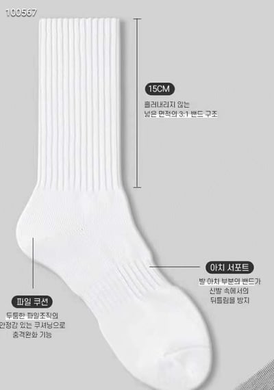 韓國 LEG 男士運動吸汗防臭抗臭襪3