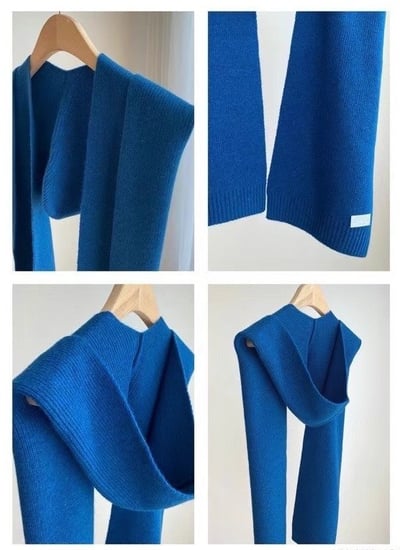 韓國爆款連帽圍巾 現貨(100%羊毛)12