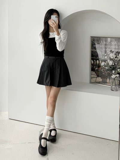 正韓NAA復古簍空瑪莉珍鞋2