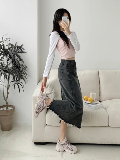 正韓NAA羊皮透氣增高老爹鞋2