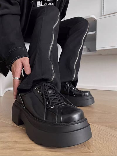 韓國 AL | 小眾原創七公分單鍊厚底鬆糕10