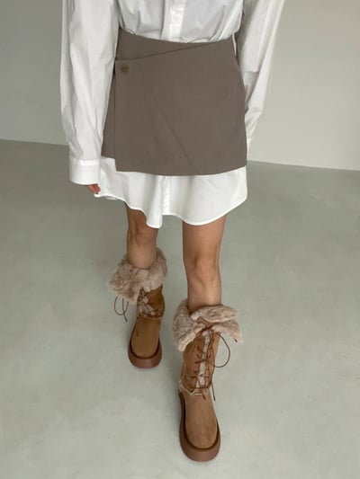 韓國PLA 愛斯基摩大毛雪靴6