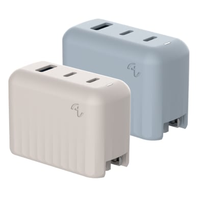 Allite A1 PRO 70W 1A+2C 氮化鎵三孔快充頭(附贈三合一萬國轉接頭)