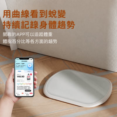 2026新款智能體脂電子體重秤｜家用精準人體秤｜充電式體重計｜減肥體重管理秤1