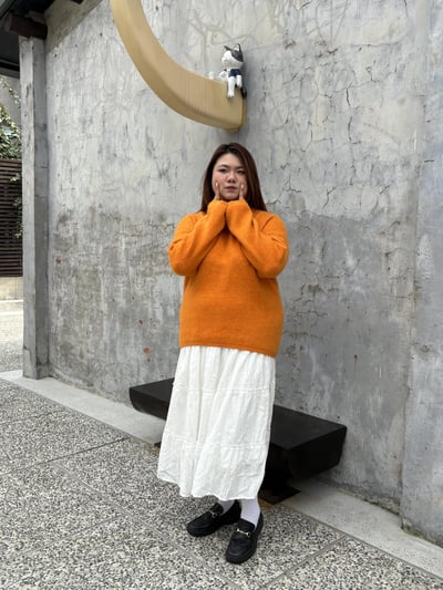 柔暖雲感針織上衣2