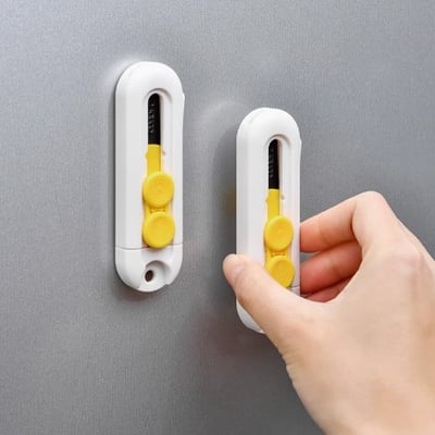 磁吸開箱刀 多功能便攜美工刀 防沾膠快遞拆箱刀 紙箱開箱神器 小巧隨身刀6
