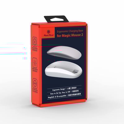 for Apple巧控滑鼠2人體工學無線充電轉接座1