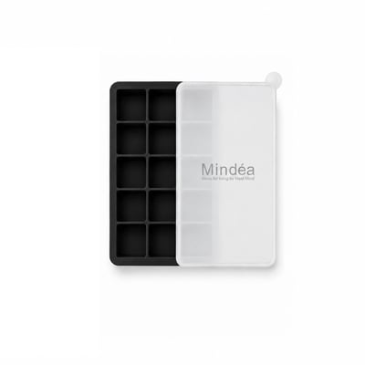 Mindéa 食品級矽膠方形帶蓋製冰格 八格款/十五格款16