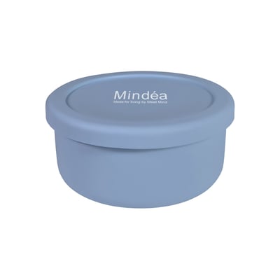 Mindéa 矽膠圓形便當盒｜食品級保鮮餐盒 午餐盒10
