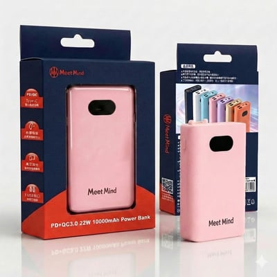 10000mAh 22W雙向PD快充行動電源4