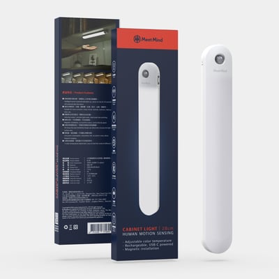 LED無極調光五色智能人體感應燈28CM1