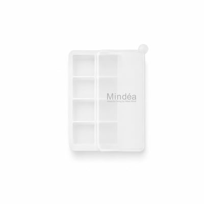 Mindéa 食品級矽膠方形帶蓋製冰格 八格款/十五格款9