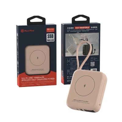 10000mAh七合一無線快充雙PD固態防爆行動電源6