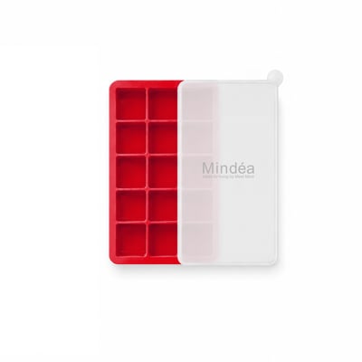 Mindéa 食品級矽膠方形帶蓋製冰格 八格款/十五格款11