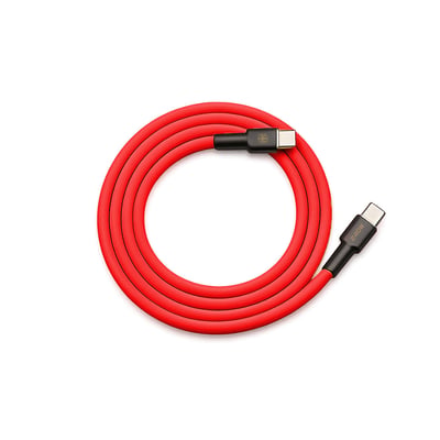 霓系列 RGB 240W PD Type-C 液態矽膠快充線｜120cm3