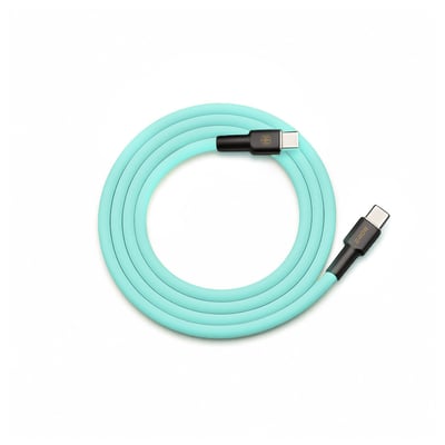 霓系列 RGB 240W PD Type-C 液態矽膠快充線｜120cm7