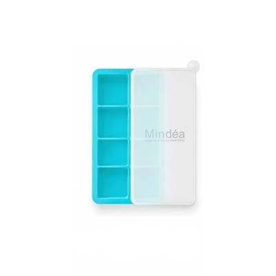 Mindéa 食品級矽膠方形帶蓋製冰格 八格款/十五格款4