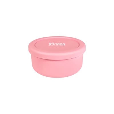 Mindéa 矽膠圓形便當盒｜食品級保鮮餐盒 午餐盒4