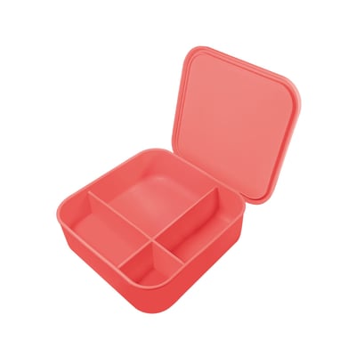 Mindéa 食品級矽膠方形四格便當盒4