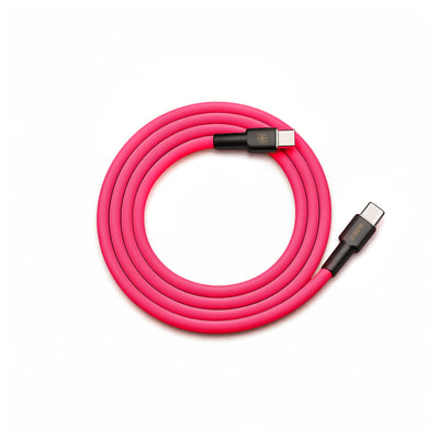 霓系列 RGB 240W PD Type-C 液態矽膠快充線｜120cm13