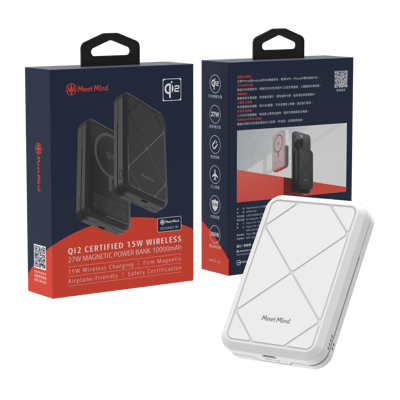 Qi2 27W溫控磁吸式行動電源2