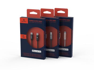 (5折福利品出清) for Apple Type-C to Lightning MFi編織線1.2M1