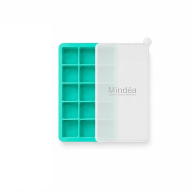 Mindéa 食品級矽膠方形帶蓋製冰格 八格款/十五格款10